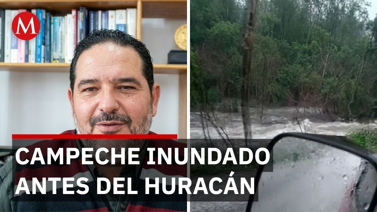 Campeche se prepara para huracanes pero las lluvias ya inundan casas antes de temporada