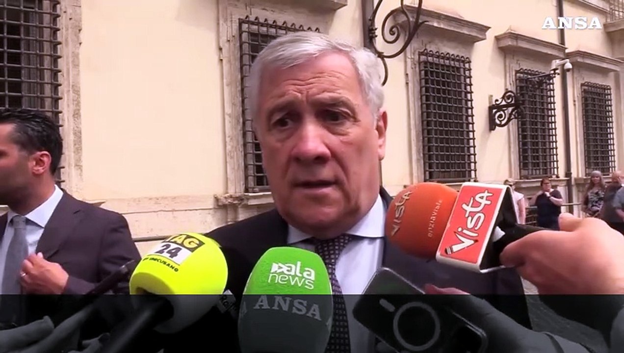 Tajani: "La nuova dirigenza dell'Iran lavori per il dialogo"