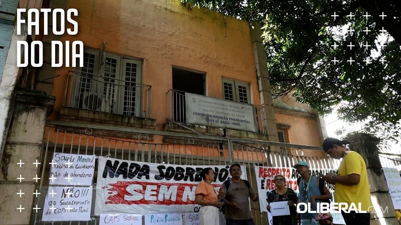 Ato cobra melhorias no CAPS do bairro de Batista Campos, em Belém