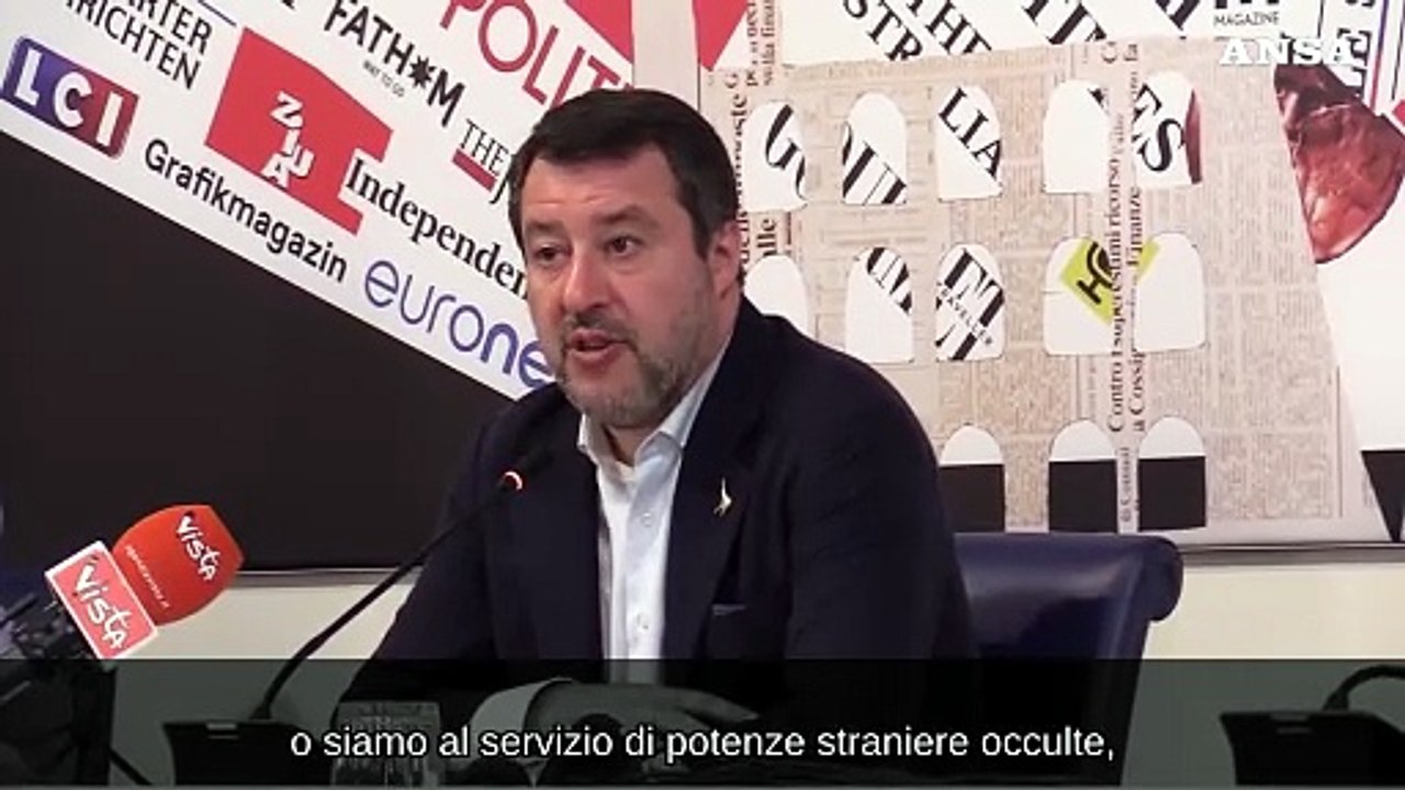 Ucraina, Salvini: "Non votero' invio armi se verranno usate per colpire territorio russo"