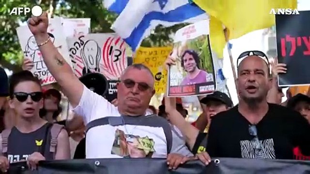 Israele, nuova manifestazione a Tel Aviv per la liberazione degli ostaggi