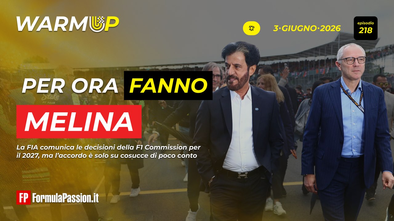 Le IMPERDIBILI NOVITÀ sulle REGOLE 2027 | WarmUp F1 218 - 3/6