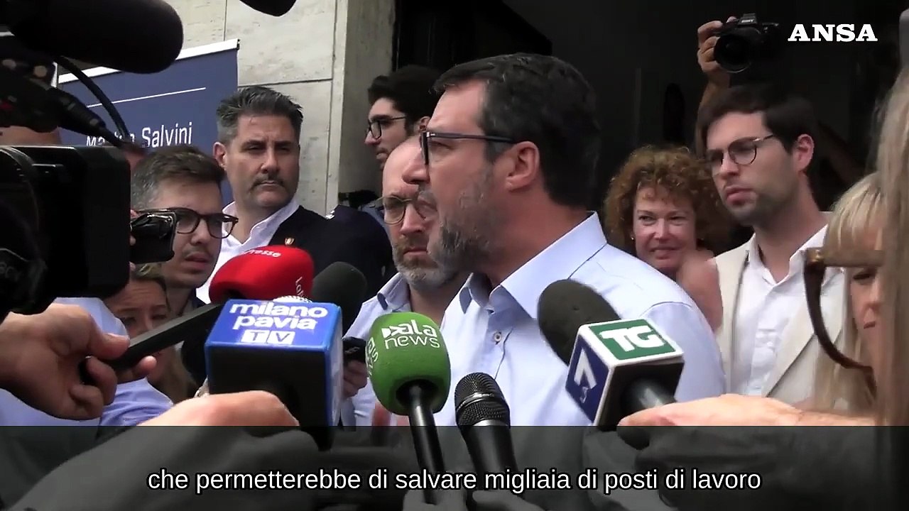 Ita-Lufthansa, Salvini: "Ue odia italiani, non staremo a guardare"