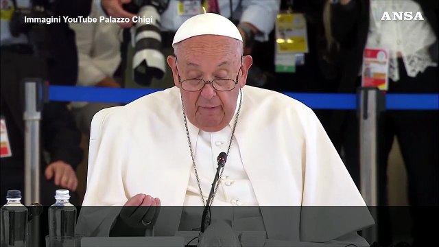 Il Papa: Senza decidere saremmo condannati a un futuro senza speranza