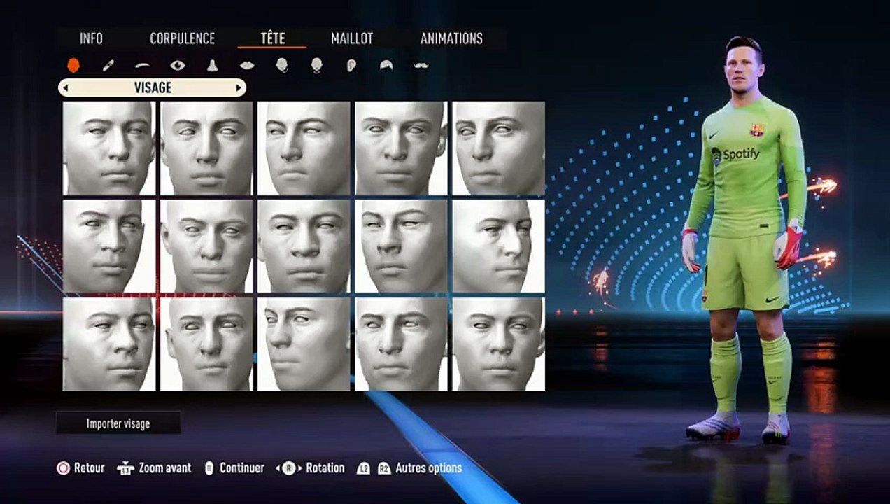 FIFA 23 - Create Marc-André ter Stegen Pro Clubs (Face Creation)