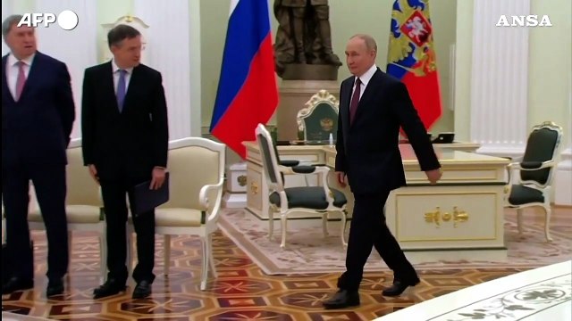 Mosca, il presidente russo Putin riceve il premier ungherese Orban