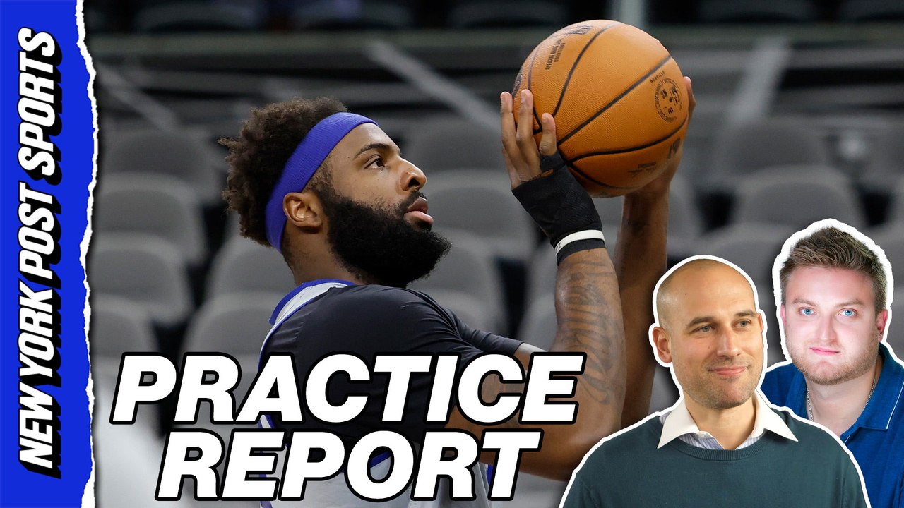 Mitchell Robinson looks "comfortable" in practice with wrap on hand | Knicks Practice Report