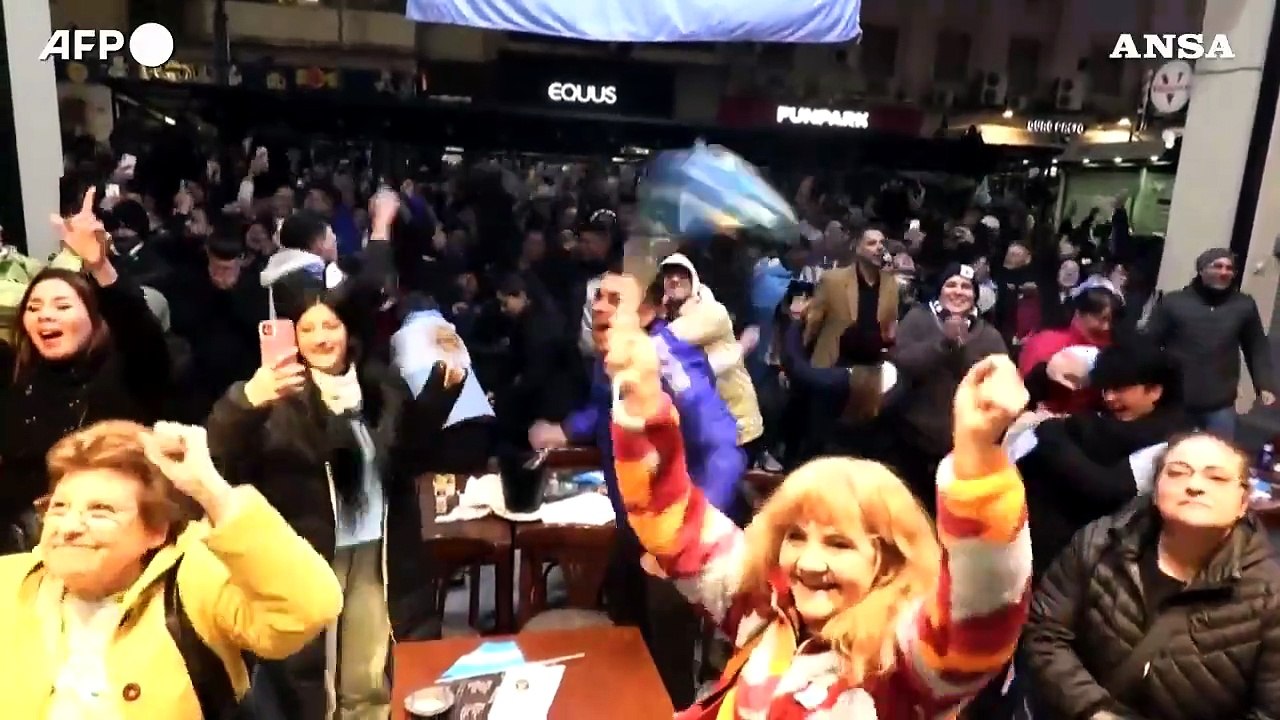 Coppa America, la festa dei tifosi argentini a Buenos Aires