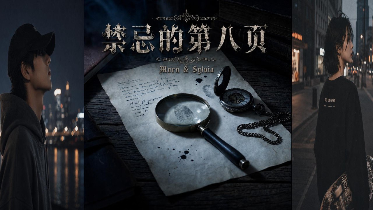 Morn&Sylvia-禁忌的第八頁『證據被銷毀虛偽在派對誰才是這場劇碼裡最後的倒楣』#Morn&Sylvia #禁忌的第八頁【動態歌詞/Lyrics Video】