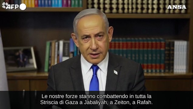 Netanyahu: Non c'e' e non ci sara' crisi umanitaria a Rafah