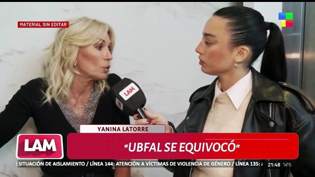 Yanina Latorre opinó sobre la polémica entre Florencia Peña y Laura Ubfal y fue tajante