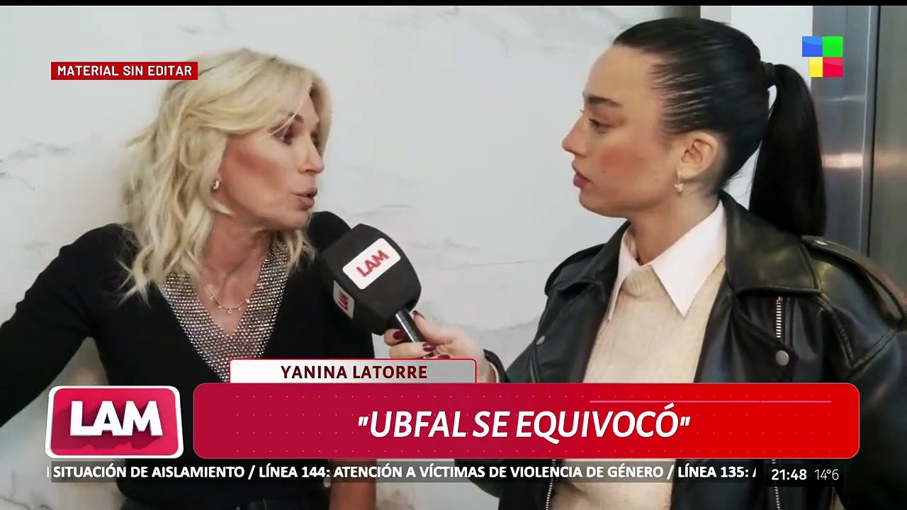 Yanina Latorre opinó sobre la polémica entre Florencia Peña y Laura Ubfal y fue tajante
