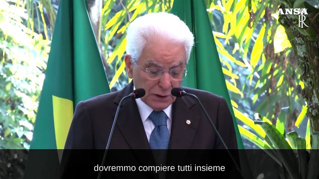 Mattarella: Urgente transizione verde concreta ed efficace