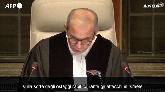 Gaza, la Corte Penale Internazionale chiede rilascio immediato degli ostaggi