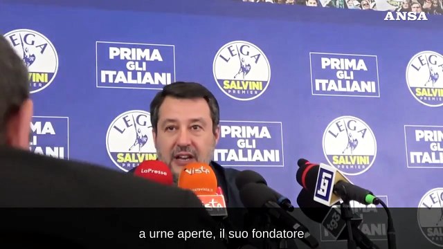Lega, Salvini: Bossi? Manca di rispetto a comunita', ascoltero' militanti