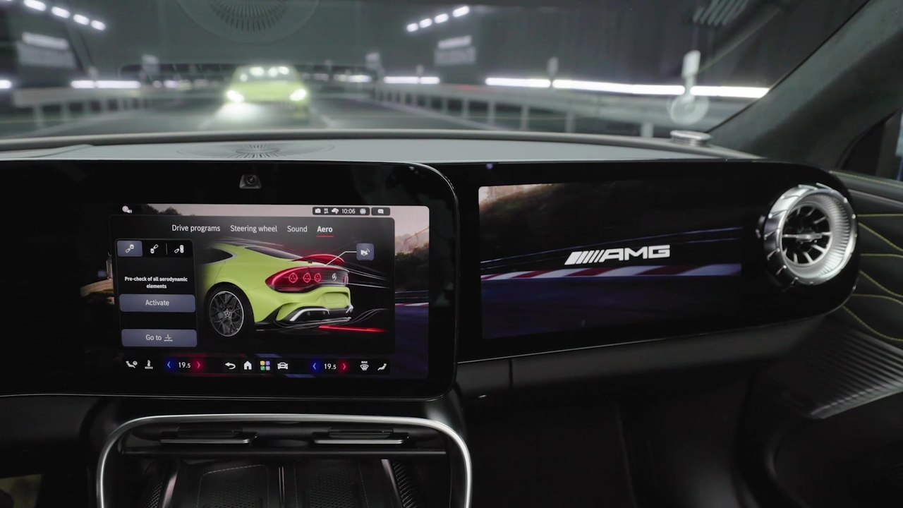 Das neue Mercedes-AMG GT 4-Türer Coupé - AMG SET-UP - Das Fahrerlebnis nach Maß gestalten