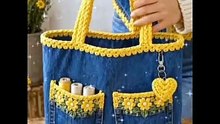 Stylish Handmade Denim Bags | Upcycled Fashion ♻️✨