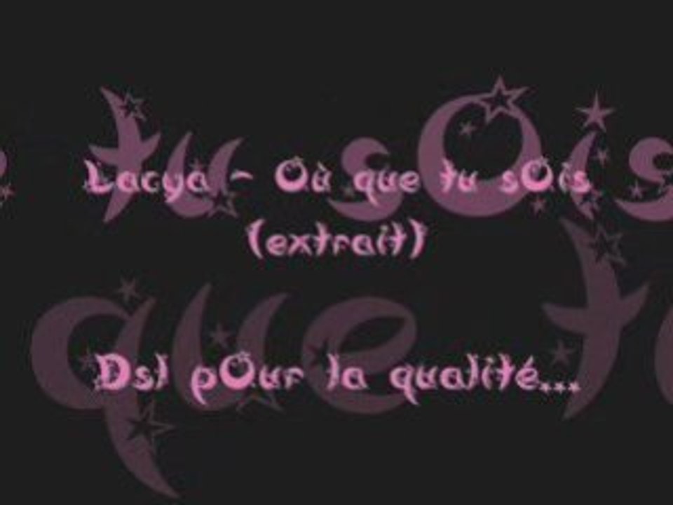 Lacya extrait