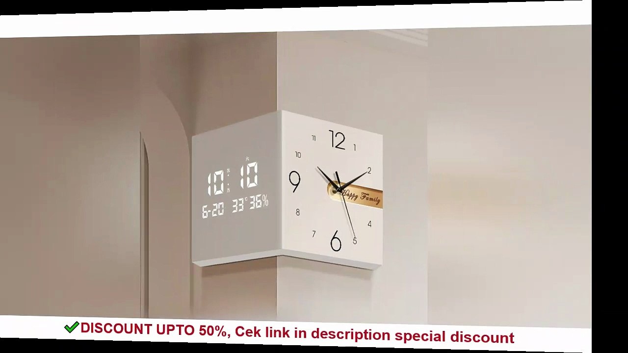 Simple Living Room Corner Clock Decoration Painting Cream - Hidden Gem Product | Smart Choice |