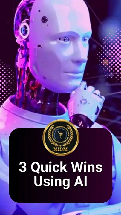 3 Quick Wins Using AI