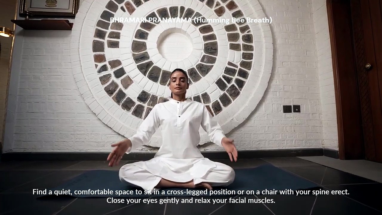 Bhramari Pranayama – Humming Bee Breath for Vata Balancing, Anxiety Relief & Deep Relaxation