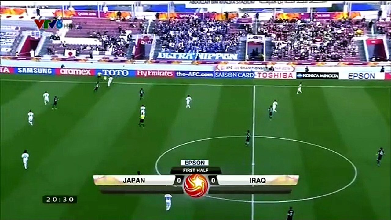 U23 Nhật Bản 2-1 U23 Iraq - Goals and Highlights (27/1/2016) | VTV6 HD