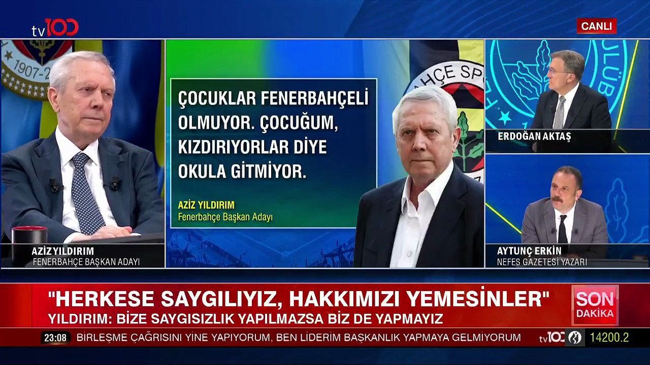 Aziz Yıldırım'dan tribün ve takım için yeni dönem mesajı: Stada girmenin şartları olacak