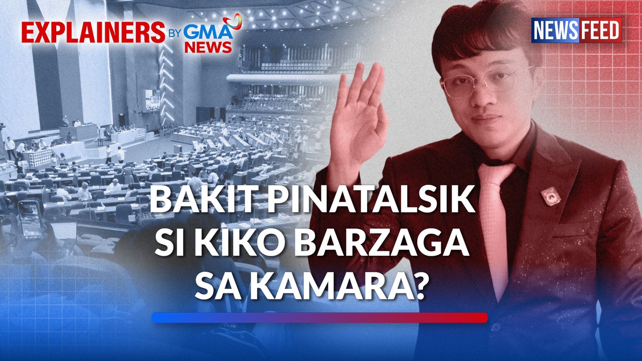 Bakit pinatalsik si Kiko Barzaga sa Kamara? | G...