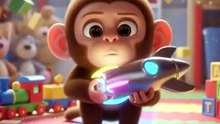 Manny The Monkey goes to space! 🚀🐒
