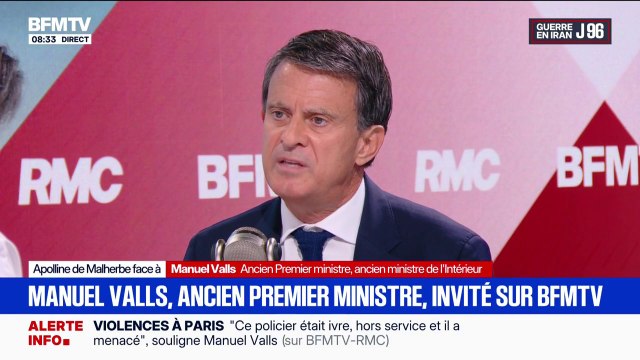 Débordements après le sacre du PSG: Notre doctrine du maintien de l'ordre sur ce type de faits doit être totalement revisitée , estime Manuel Valls