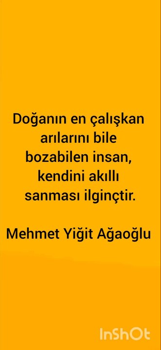 milyonlarca yıldır oluşan eko sisteme saygı...