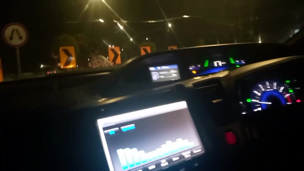 My son driving car