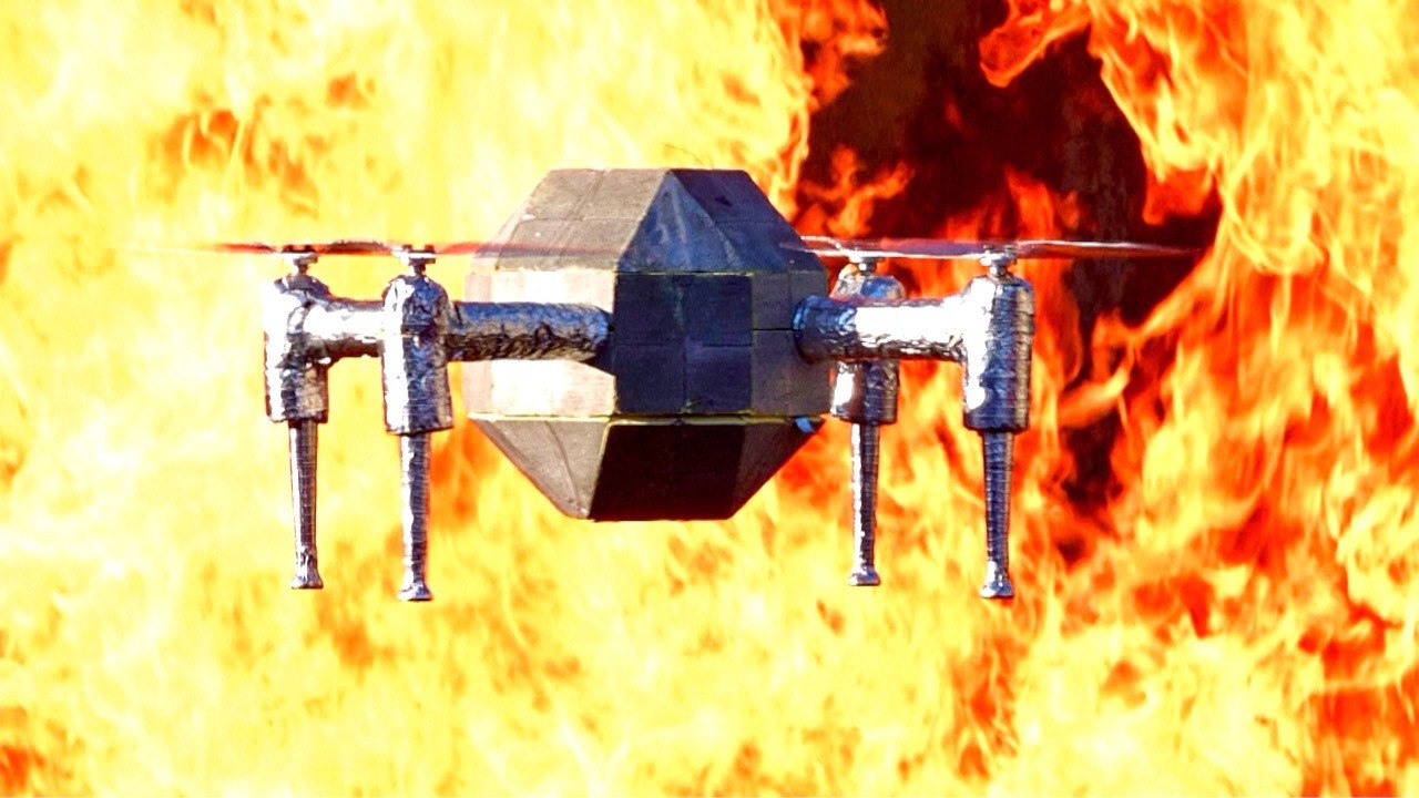 Meet the Heat-Resistant Fire Drone: The Firefighter of the Future
