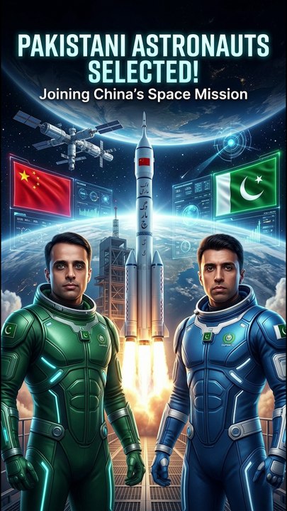 Two Pakistani Astronauts Selected for China’s Space Program! 🚀