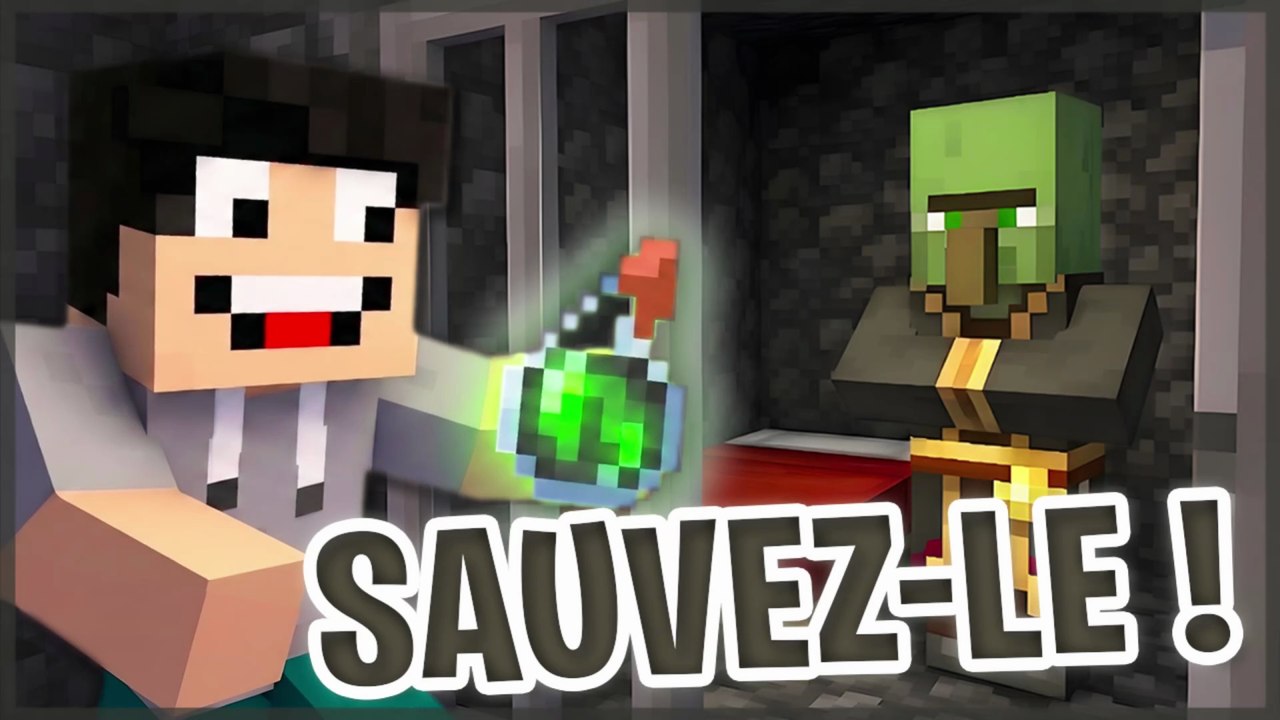 Minecraft Survie Archipel #9 : Premier zombie villageois guéri et pousse de sapin !