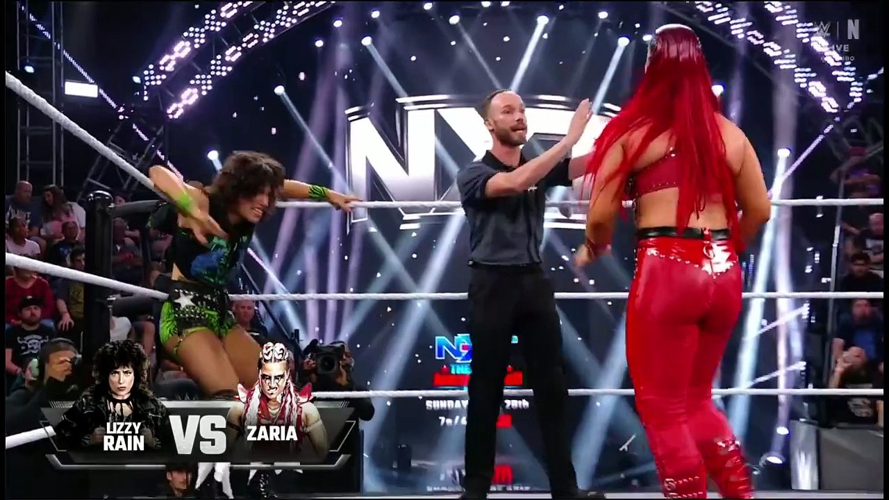 Zaria vs Lizzy Rain - NXT June 2, 2026