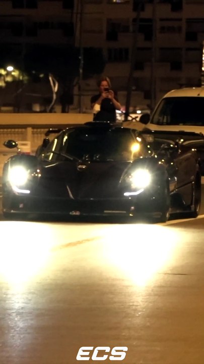 One of the last times Lewis drove the Zonda!