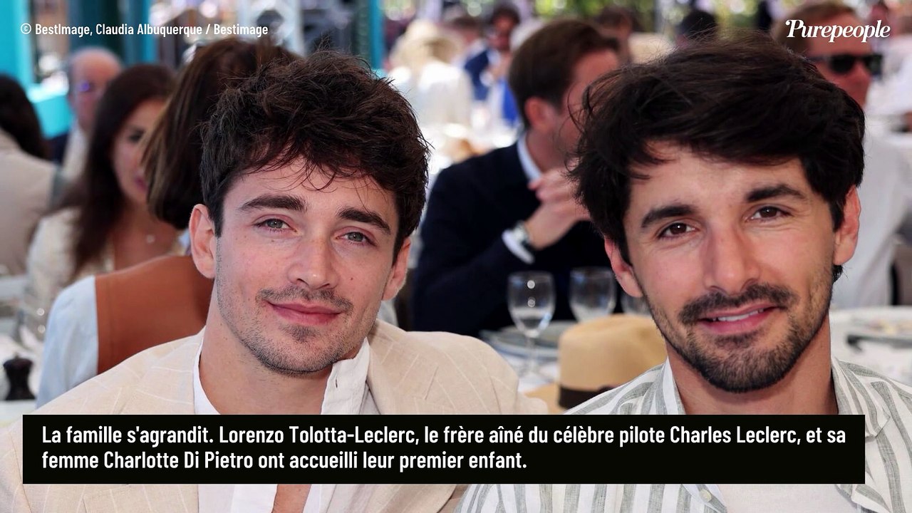 Charles Leclerc devient tonton ! Son frère aîné Lorenzo a accueilli son premier enfant et fait les présentations officielles