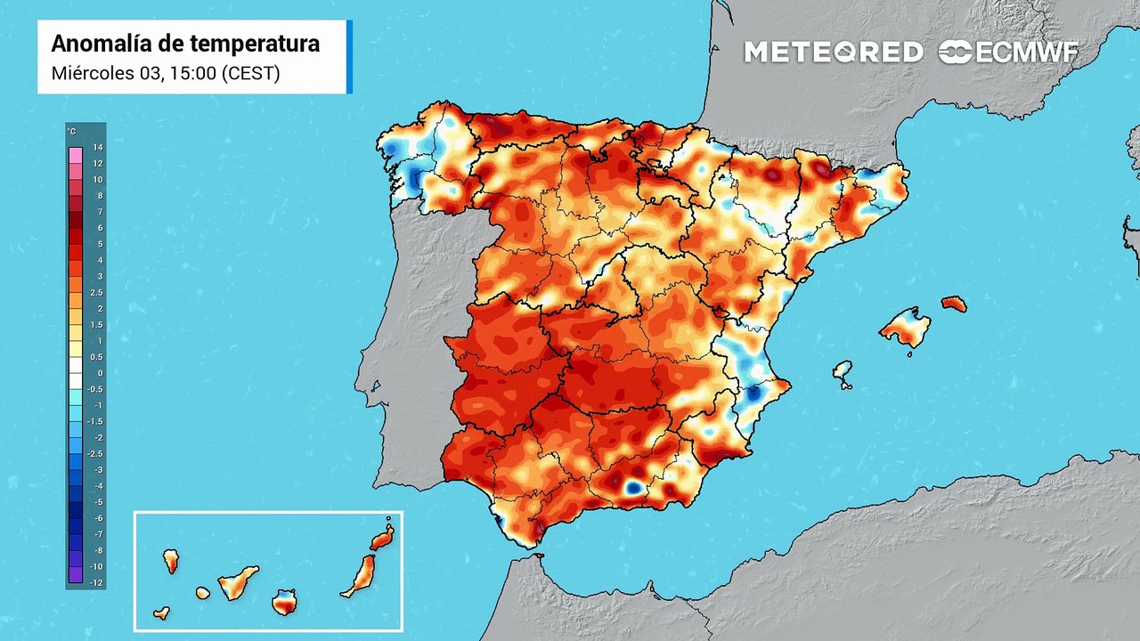 Inminente bajón térmico en varias comunidades