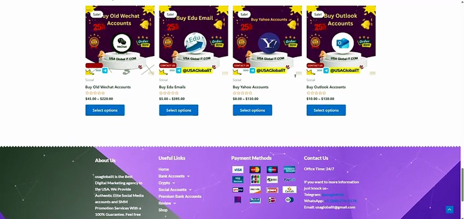 Top 44 Sites to Buy Telegram Accounts with Real Users