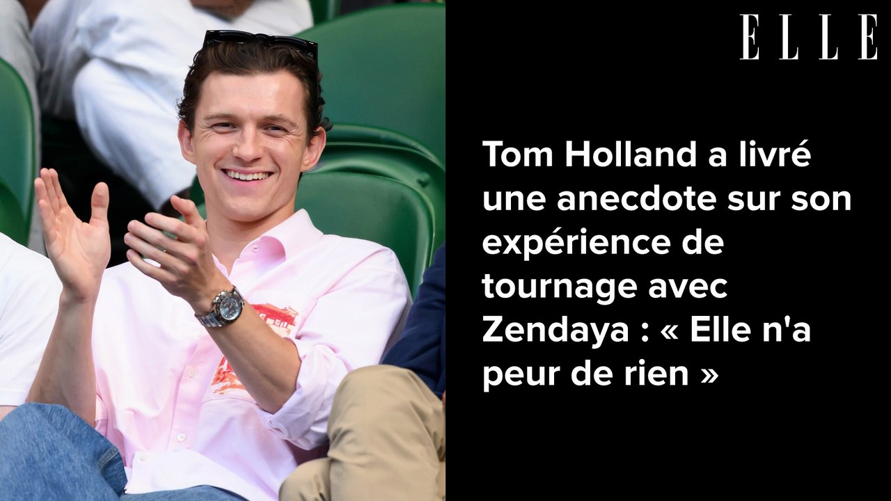 Tom Holland a livré une anecdote sur son expérience de tournage avec Zendaya : « Elle n'a peur de rien »