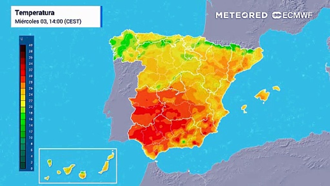 Las temperaturas ascenderán en la jornada de mañana en la mitad sur