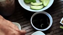 Manggang hilaw with uyap