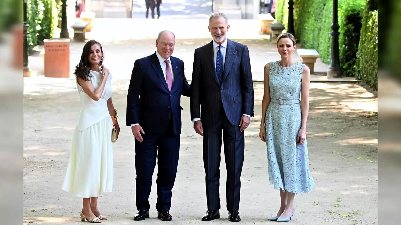 Gara di stile a Madrid tra Charlene di Monaco e Letizia di Spagna
