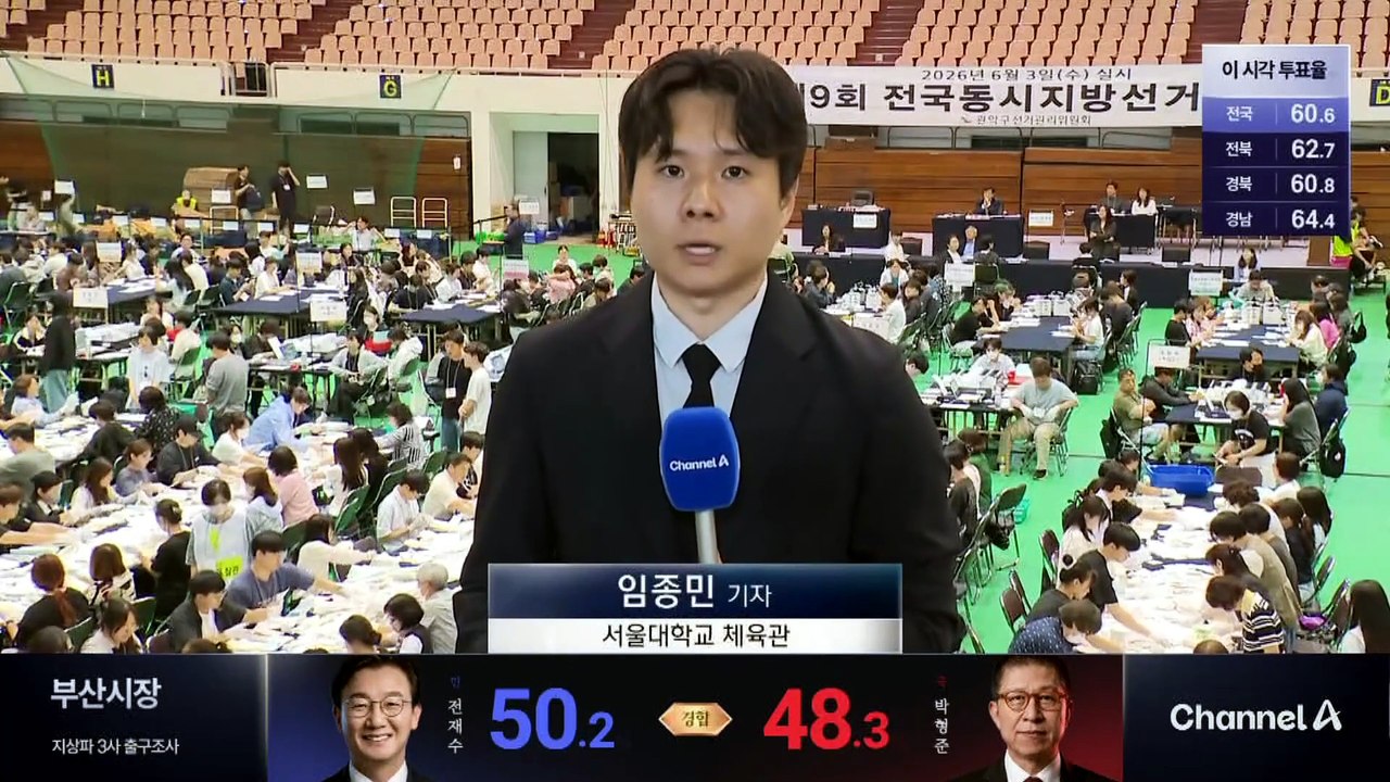 첫 개표 결과 곧 공개…자정쯤 당선 윤곽