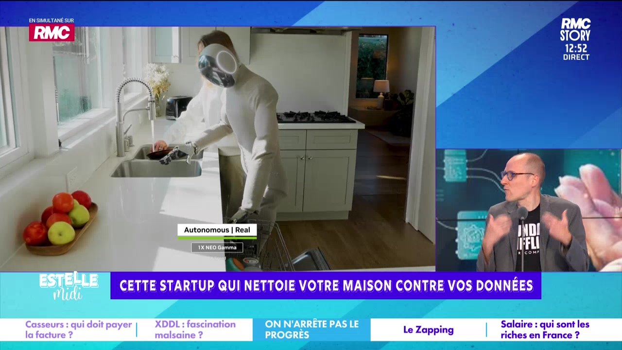On n'arrête pas le progrès : Cette startup qui nettoie votre maison contre vos données - 03/06