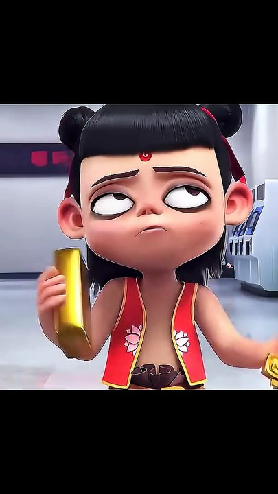 ne zha security check scene 😂 #nezha2 #nezha #cartoon #short 480P