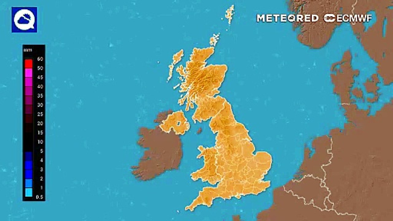UK weather: maps reveal where thunderstorms will strike as low pressure takes hold
