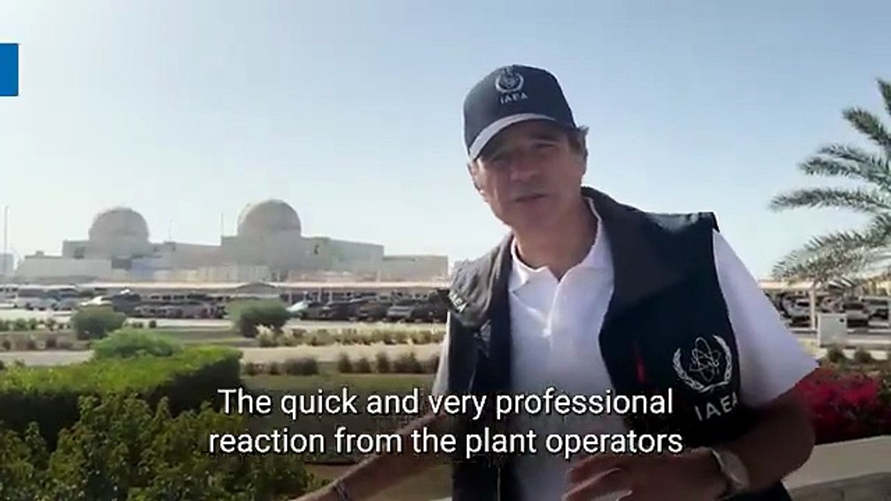 IAEA DG at Barakah Nuclear Power Plant