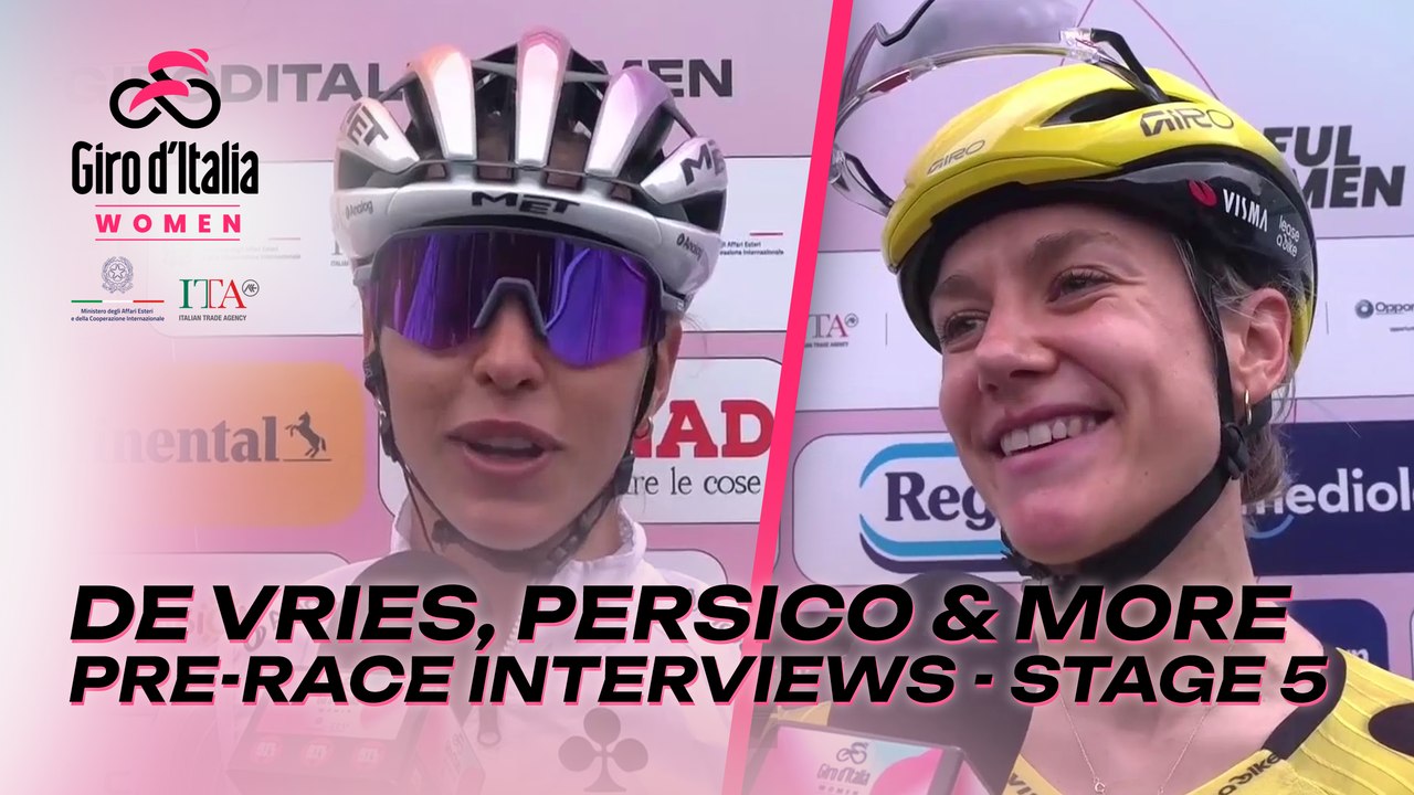 Femke de Vries: "There will be a lot of opportunities today" | Interview Giro d'Italia Women 2026